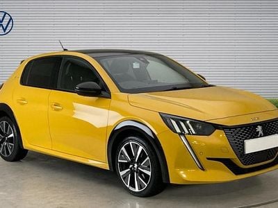 Używany Peugeot 208 GT-line 102 KM (75 kW) 2020 Żółty Hatchback