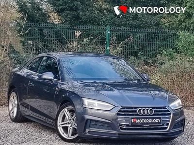 Used Audi A5 S-Line 190 HP (139 kW) 2017 Grey Coupe