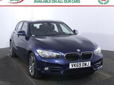 Usado BMW 118 Sport Line 136 HP (100 kW) 2019 Azul Citadino