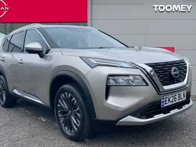 New Nissan X-Trail Tekna 163 HP (119 kW) 2026 Silver SUV