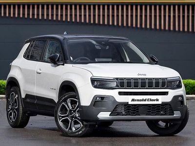 New Jeep Avenger Summit 100 HP (73 kW) 2026 Bicolour metallic  stone grey with volcano roof SUV