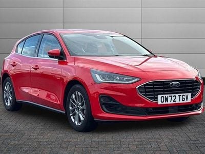 Red Used 2023 Ford Focus Titanium Hatchback | £15,790 (Good price)