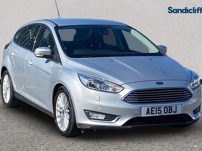 Used Ford Focus Titanium X 120 HP (88 kW) 2015 Silver Hatchback