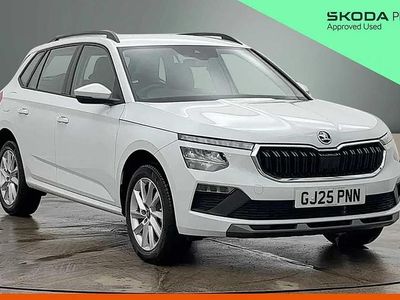 Used Skoda Kamiq SE 94 HP (69 kW) 2025 Moon white metallic SUV