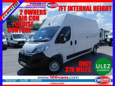 Used Citroën Relay 140 HP (102 kW) 2023 White Van
