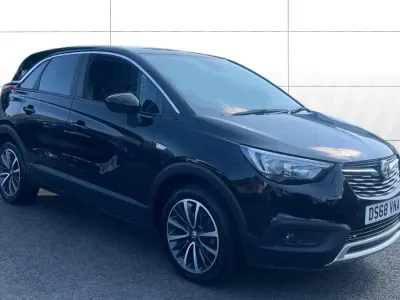 Used Vauxhall Crossland X Elite 110 HP (80 kW) 2018 Black SUV