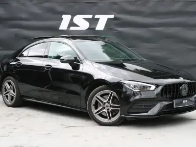 Used Mercedes CLA250e AMG Line Premium Plus 2022 Black Sedan