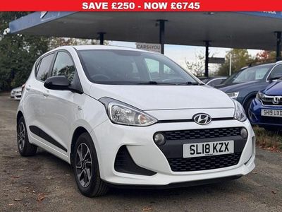 White Used 2018 Hyundai i10 GO! Hatchback | £6,995 (Fair price)