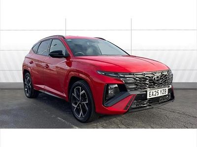 Red Used 2025 Hyundai Tucson N Line SUV | £24,946 (Fair price)