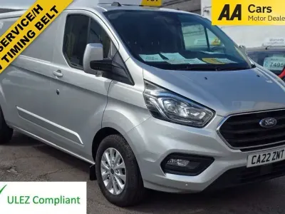Used Ford Transit Custom Limited 130 HP (95 kW) 2022 Silver Van