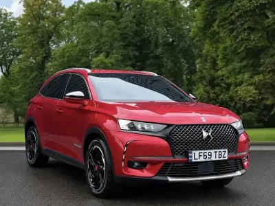 Used DS Automobiles DS7 Crossback Performance 130 HP (95 kW) 2019 Red SUV