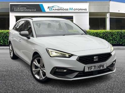 Used Seat Leon FR 130 HP (95 kW) 2021 White Estate