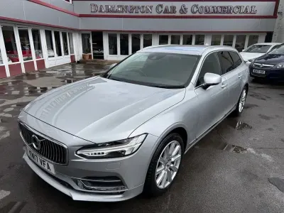 Usado Volvo V90 Inscription 2017 Prateado Carrinha