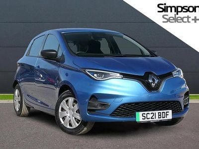 Used Renault Zoe Play 80 kW (109 HP) 2021 Blue Hatchback