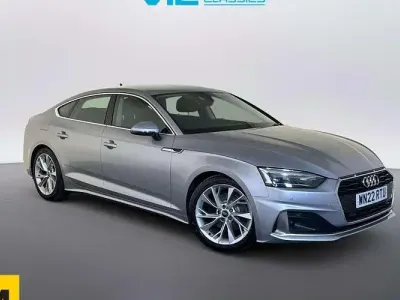 Used Audi A5 Sportback Sport 163 HP (119 kW) 2022 Silver Hatchback