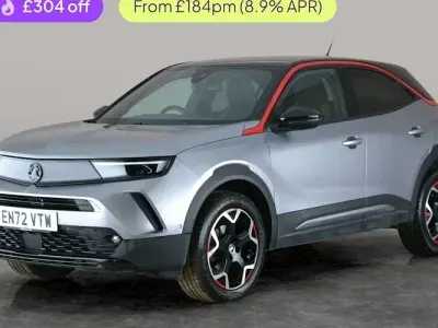 Usado Vauxhall Mokka GS Line 131 HP (96 kW) 2022 Cinzento SUV