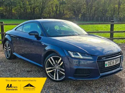 Used Audi TT S-Line 2015 Blue Coupe