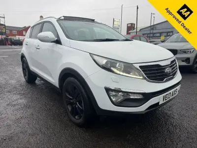 Used Kia Sportage 115 HP (84 kW) 2013 White SUV