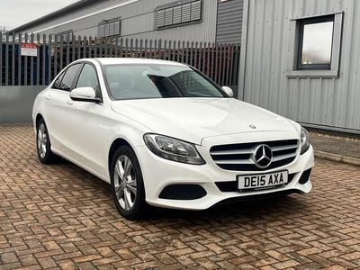 White Used 2015 Mercedes C220 Executive Sedan | £8,990 (Good price)
