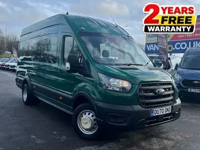 Used Ford Transit Trend 130 HP (95 kW) 2020 Green Van