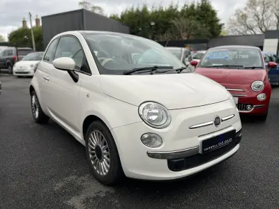 Usado Fiat 500 Lounge 69 CV (50 kW) 2014 Blanco Utilitario
