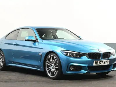 Usado BMW 420 M Sport 187 HP (137 kW) 2017 Azul Coupé