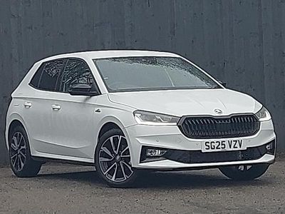 Used Skoda Fabia Monte Carlo 116 HP (85 kW) 2025 White Hatchback