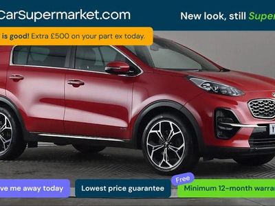 Used Kia Sportage GT-Line 136 HP (100 kW) 2019 Red SUV