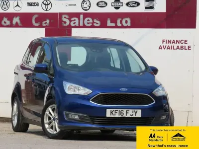 Used Ford Grand C-Max Zetec 120 HP (88 kW) 2016 Blue MPV