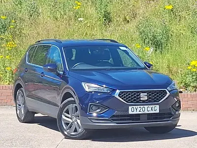 Used Seat Tarraco SE Technology 150 HP (110 kW) 2020 Blue SUV