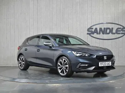 Used Seat Leon FR Sport 131 HP (96 kW) 2022 Grey Hatchback