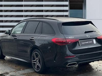 Grey Used 2025 Mercedes C300e AMG Line Premium Plus Estate | £47,245