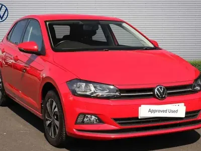 Used VW Polo Match 80 HP (58 kW) 2021 Red Hatchback