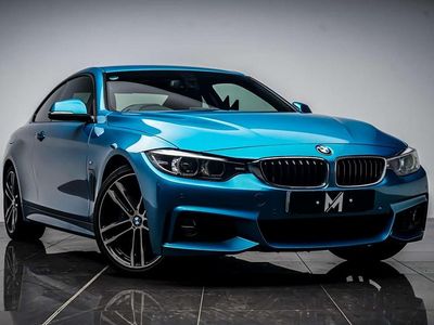 Used BMW 420 M Sport 190 HP (139 kW) 2017 Blue Coupe