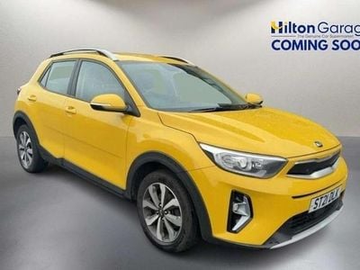 Used Kia Stonic 99 HP (72 kW) 2021 Yellow SUV