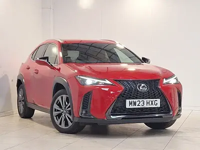 Used Lexus UX 250h Sport Design Packet 184 HP (135 kW) 2023 Red SUV