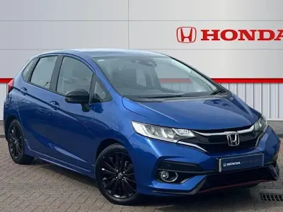 Używany Honda Jazz Sport 131 KM (96 kW) 2019 Niebieski Hatchback