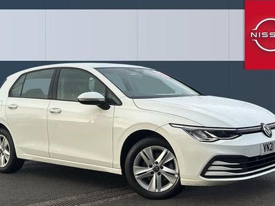 White Used 2021 VW Golf VII Life Hatchback | £14,310 (Fair price)