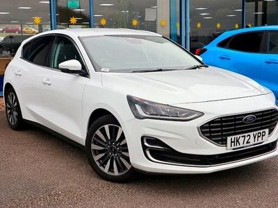 Used Ford Focus Titanium 2023 White Hatchback