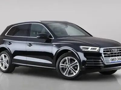 Used Audi Q5 S-Line 190 HP (139 kW) 2020 Black SUV