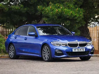 Used BMW 320 M Sport 190 HP (139 kW) 2020 Blue Sedan