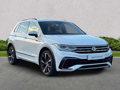 White Used 2023 VW Tiguan R-line SUV | £28,618 (Fair price)