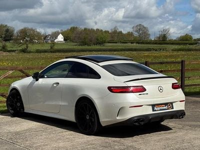 Used Mercedes E220 AMG Line Premium Plus 2017 White Coupe