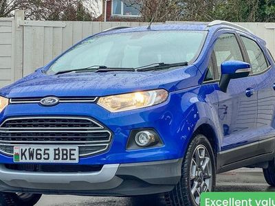 Used Ford Ecosport Titanium 95 HP (69 kW) 2016 Blue SUV