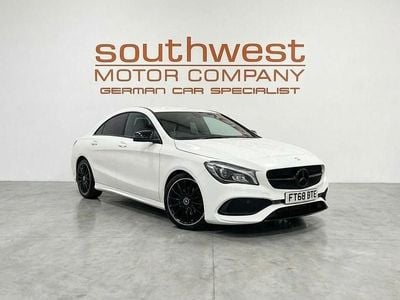 Used Mercedes CLA200 AMG line 2019 White Sedan