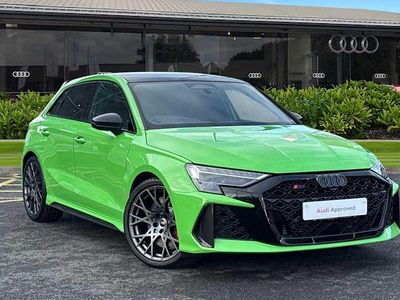 Used Audi RS3 Sportback Performance 400 HP (294 kW) 2026 Green Hatchback