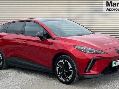 Used MG MG4 EV Trophy 150 kW (204 HP) 2022 Red Hatchback