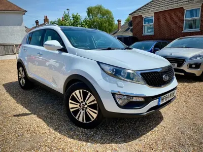 Usado Kia Sportage 114 CV (83 kW) 2014 Blanco SUV
