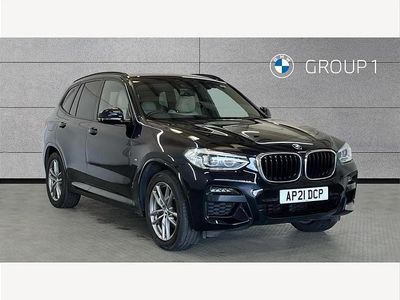 Begagnad BMW X3 M Sport 187 HK (137 kW) 2021 Svart SUV