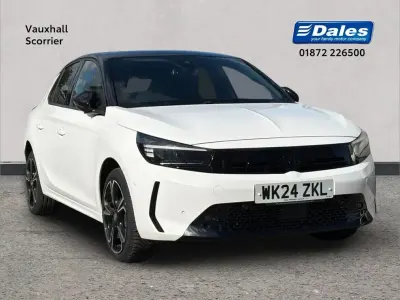 Used Vauxhall Corsa 99 HP (72 kW) 2024 White Hatchback